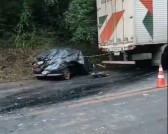 Cinco pessoas morrem e bebê sobrevive em gravíssimo acidente BR-373