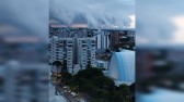 "Shelf cloud" chama atenção em SMOeste; entenda como se forma esse tipo de nuvem