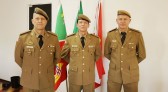 9° CRPM/Fron promove três policiais militares à graduação de Subtenente