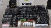 Polícia Militar apreende anabolizantes e medicamentos falsificados em abordagem na Rodovia 449