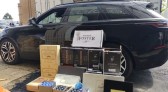 Automóvel de luxo é apreendido com produtos descaminhados da Argentina