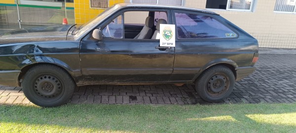 Polícia recupera veículo furtado e prende suspeito na BR-163