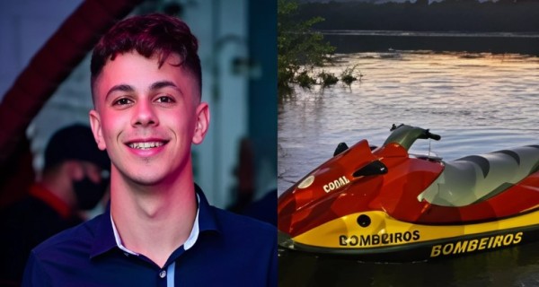 Corpo de jovem é encontrado a cerca de 15 km do local onde se afogou