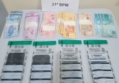 Em ocorrência de perturbação de sossego, homem é preso por tráfico de drogas