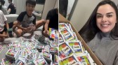 Mãe conta que gastou R$ 11 mil em figurinhas da Copa para filho completar álbum