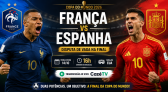 França e Espanha disputam vaga na grande final nesta terça-feira