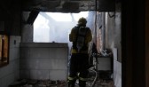 Corpo de Bombeiros de Guaraciaba, com apoio de guarnições de outras cidades, controla incêndio em residência