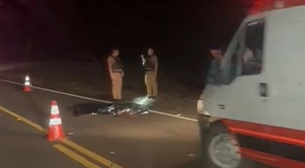Motociclista morre em colisão registrada na PR 493