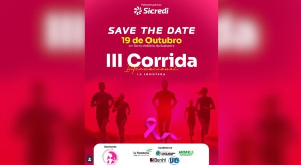 Terceira Corrida Internacional La Frontera acontecerá dia 19 de outubro