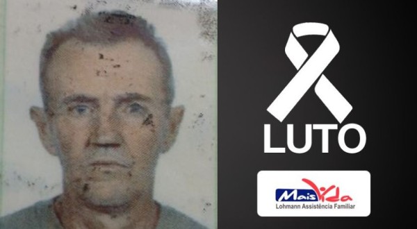 Comunicamos o falecimento Paulo Arlindo Graff