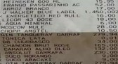 Cliente finge mal-estar para não pagar conta de R$ 6 mil em bar e se dá mal