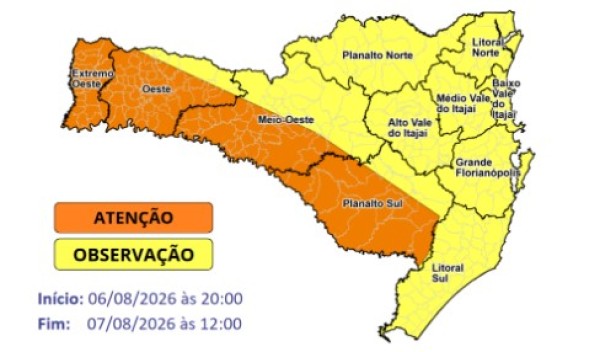 Ciclone bomba: entenda como o fenômeno se forma e quais os impactos previstos em SC