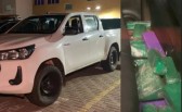 Caminhonete carregada com 100 quilos de maconha é apreendida após tentar fugir na BR-163