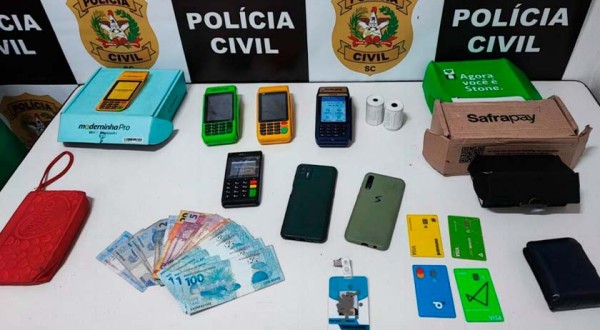 Casal é preso após aplicar golpes no Oeste de SC