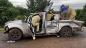 Grave acidente deixa quatro pessoas feridas no trevo de acesso a Salgado Filho
