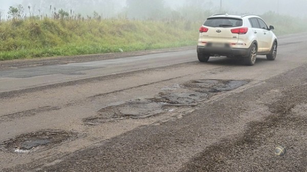Baixa visibilidade e condições precárias das rodovias do Extremo Oeste Catarinense preocupam motoristas