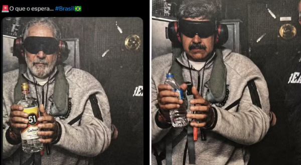 Deputado americano apoiador de Trump publica montagem de Lula capturado como Maduro