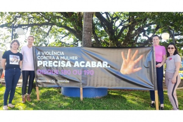 Campanha Agosto Lilás promove conscientização sobre formas de violência contra mulher