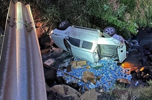 PRF apreende Amarok carregada com cigarros contrabandeados; A carga e o cigarro foi entregue a Receita Federal de Dionísio Cerqueira