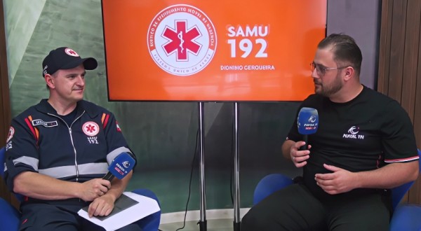 Samu registra alta demanda em 2025, avalia coordenador Maicon Jacoski