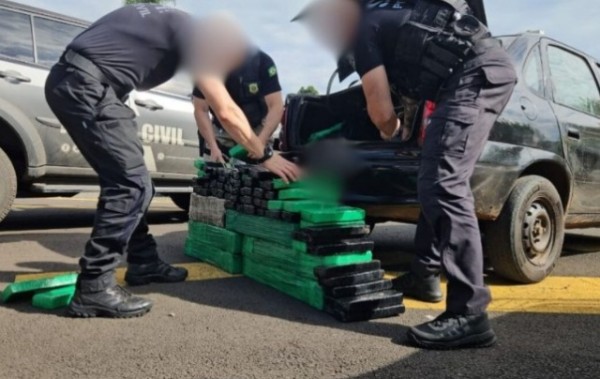 Motorista flagrado com mais de 220 kg de drogas em Chapecó revela a rota do crime