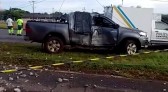 Criança de 10 anos morre e outra fica em estado grave após acidente na BR 277