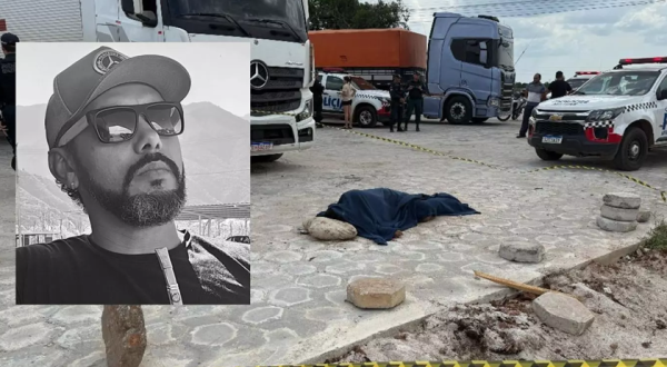 Caminhoneiro de SC é executado a tiros e atropelado por suspeita de ciúmes: “só parei porque acabou a bala”