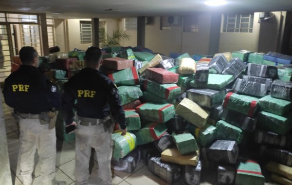 PRF apreende mais de 14 toneladas de maconha