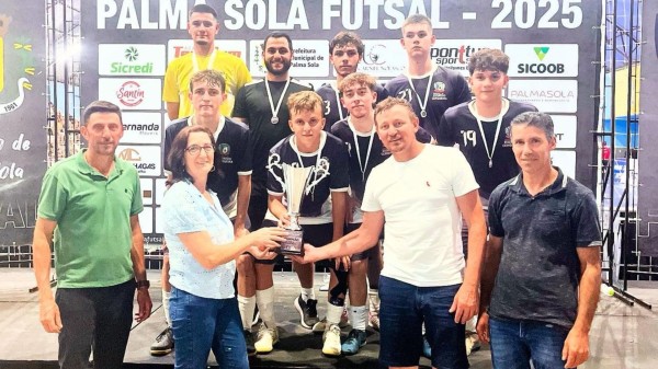 Equipe Sub-18 conquista título da Copa Palma Sola 2025 de Futsal após vitória nos pênaltis