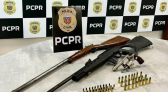 Três armas de fogo são apreendidas pela Polícia Civil durante cumprimento de mandados