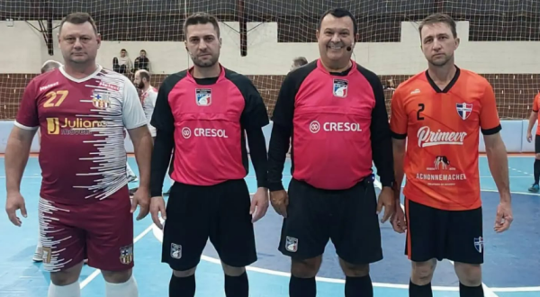 Rodada do Veterano movimenta o Campeonato Municipal de Futsal