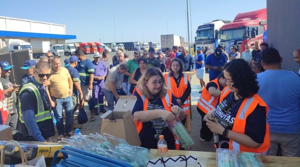 NECEF apoia ação de valorização dos motoristas no Porto Seco de Dionísio Cerqueira