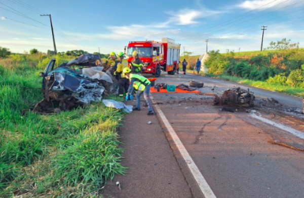 Motorista morre em acidente entre caminhonete e ônibus em Xanxerê