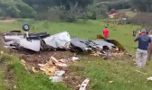 Avião cai em Minas Gerais e deixa sete mortos