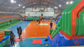 Futebol de sabão, brinquedos e muitos sorrisos marcam festa das crianças que participam das oficinas do CRAS