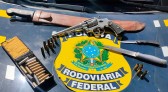 Homem é preso por porte ilegal de arma de fogo em SC