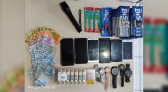 PM recupera vários produtos furtados em loja após rastrear celular