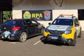 Polícia Militar recupera carro roubado do Rio Grande do Sul