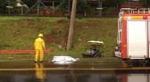 Capotamento deixa um morto próximo ao trevo de Descanso