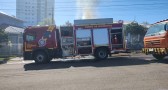 incêndio destrói residência no centro da cidade