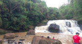 Em tarde de calor, jovem morre afogada em cachoeira em Chapecó