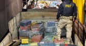 Caminhoneiro do Oeste de SC é preso no PR com mais de 17 toneladas de maconha em carreta