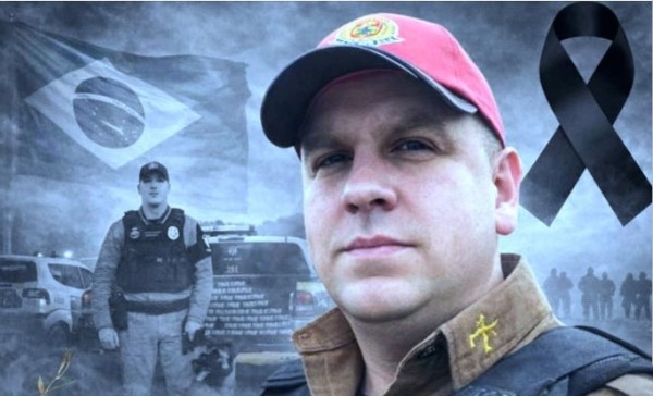 Cabo da PM morre após capotamento de viatura na PR-323 em Doutor Camargo