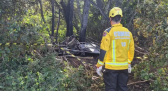 Piloto de balão que caiu em SC tentou combater incêndio, mas extintor falhou, diz polícia