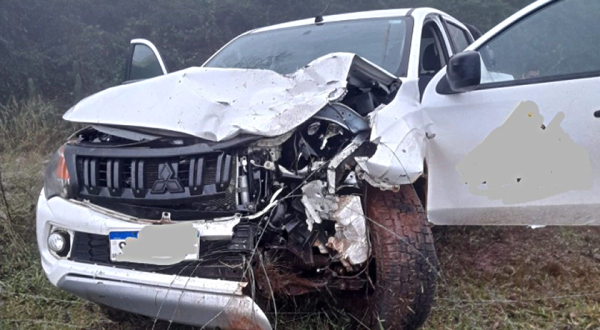 Motociclista morre em colisão com caminhonete na SC-305