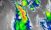 Centro de ciclone fica sobre o oceano e não atinge diretamente SC, informa Defesa Civil