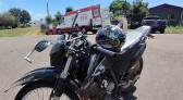 Motociclista fica ferido em colisão registrada no Bairro Peperi-guaçu