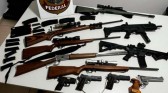 PF apreendeu 29 armas e 7 mil munições em megaoperação contra atos