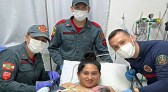 Estado bate recorde de partos fora do hospital, diz bombeiros