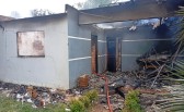 Incêndio destrói casa no interior